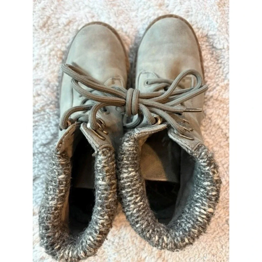 Women's‎ Blowfish Malibu Kinsley Olive Green Ankle Boots Size 6-1/2
